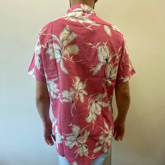 Natural Blue By Visitor Floral Button Down - Picture 2 of 5